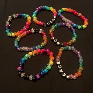 Pride Kandi Singles Bracelet Grab Bag